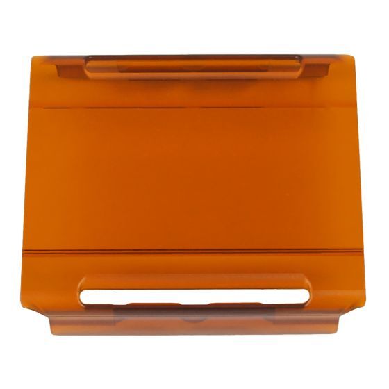 Cover 4 Inch E-Series Amber Pro LED Light Bar Cover by Rigid Industries - 104993