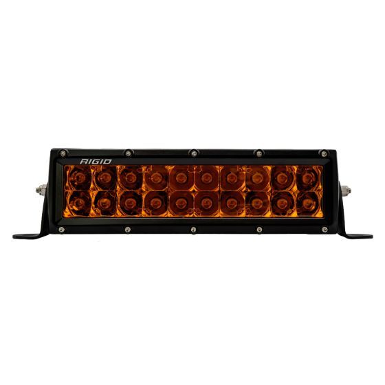 E-Series 10 Inch Spot with Amber PRO Lens Auxiliary LED Light by Rigid Industries