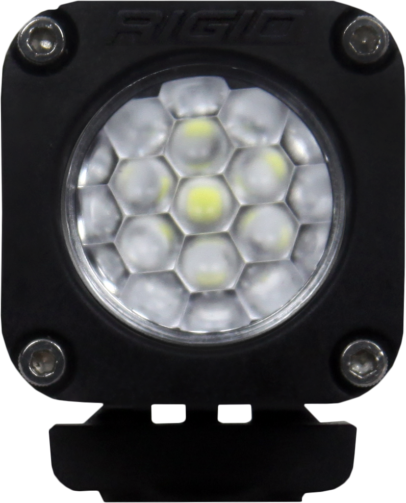 Diffused Light Surface Mount Black Ignite Auxiliary LED Light by Rigid Industries - 20531