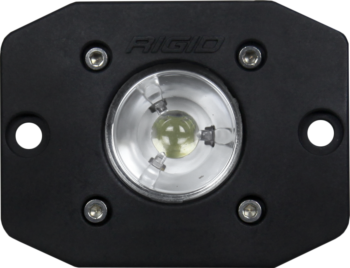 Flood Black Flush Mount Ignite Auxiliary LED Light by Rigid Industries - 20621