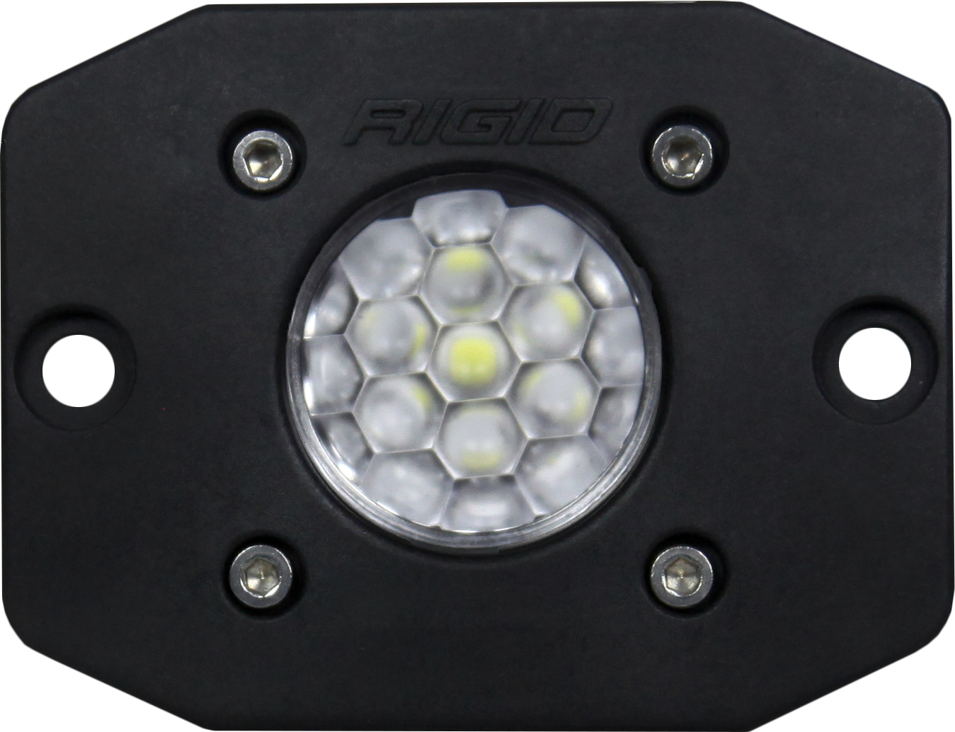 Diffused Black Flush Mount Ignite Auxiliary LED Light by Rigid Industries - 20631