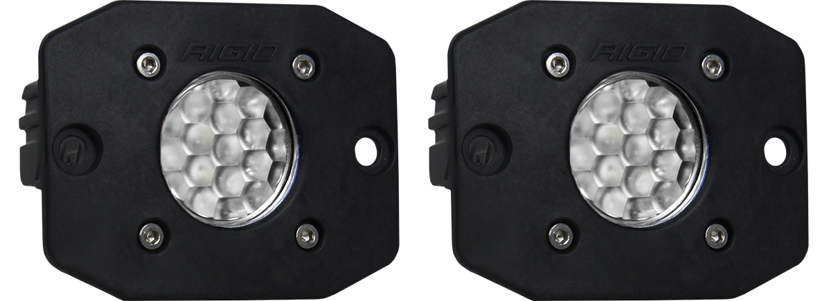 Flood Diffused Backup Kit Flush Mount Ignite Auxiliary LED Light by Rigid Industries - 20641