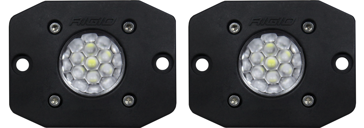 Flood Diffused Backup Kit Flush Mount Ignite Auxiliary LED Light by Rigid Industries