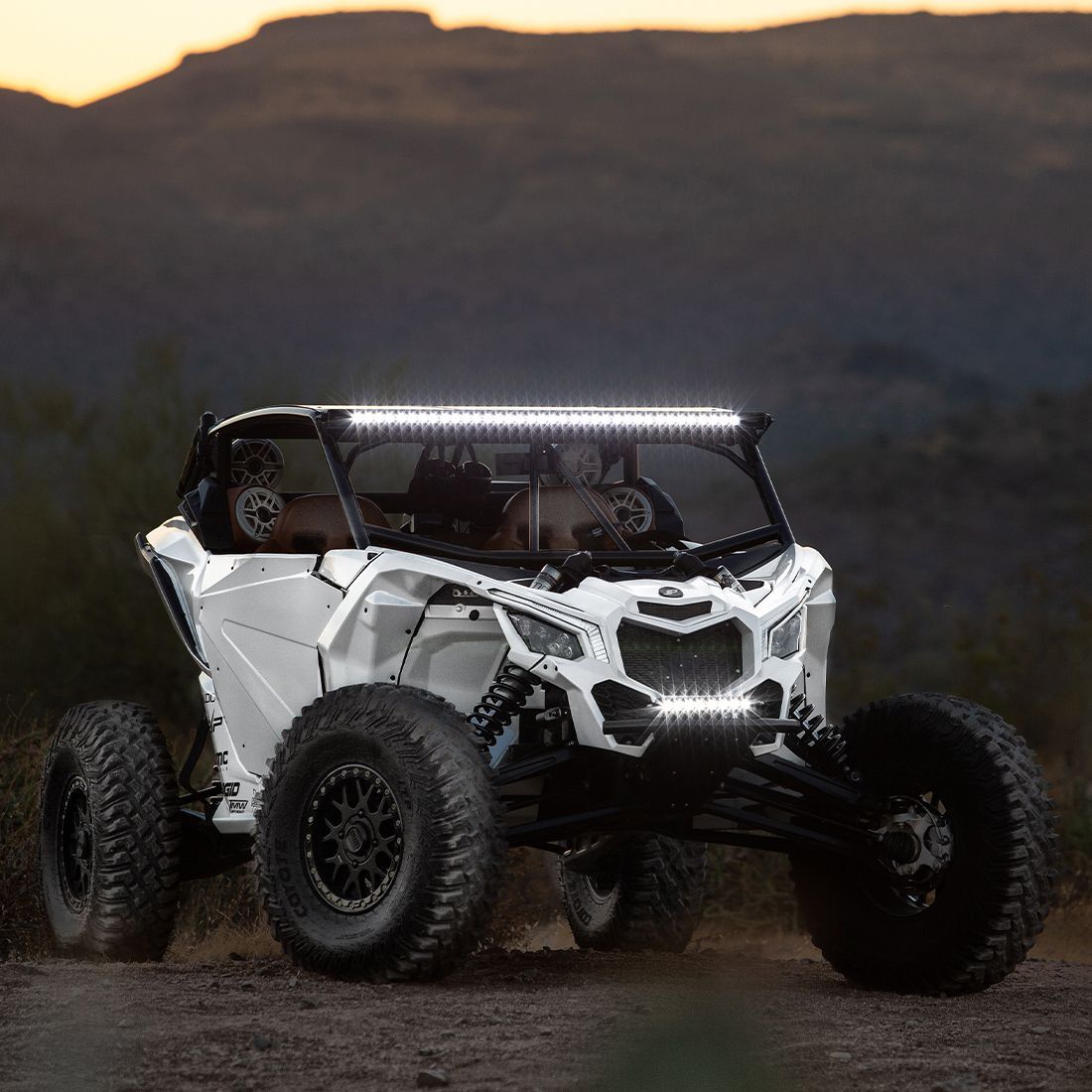 Radiance Plus SR-Series LED Light 8 Option RGBW Backlight 10 Inch Auxiliary LED Light by Rigid Industries