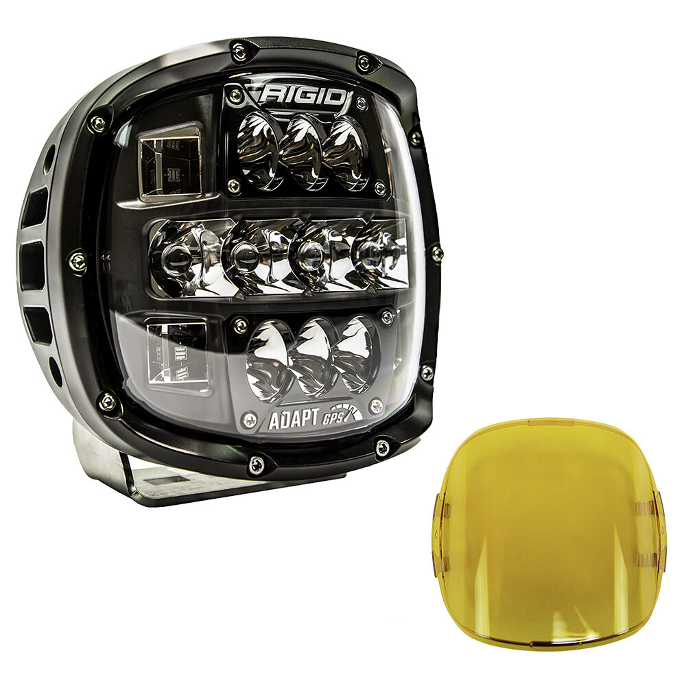 Adapt XP Extreme Powersports LED Light 3 Lighting Zones GPS Module Single Auxiliary LED Light by Rigid Industries - 300414
