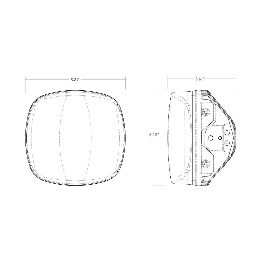 Adapt XE Extreme Enduro Complete Ready To Ride LED Moto Kit Black Auxiliary LED Light by Rigid Industries