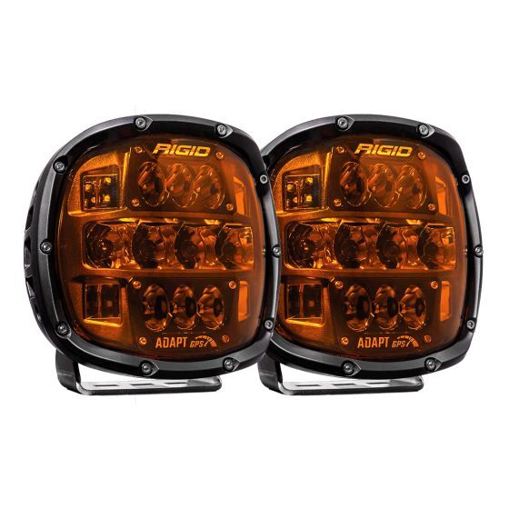 Adapt XP with Amber PRO Lens Pair Auxiliary LED Light by Rigid Industries - 300515