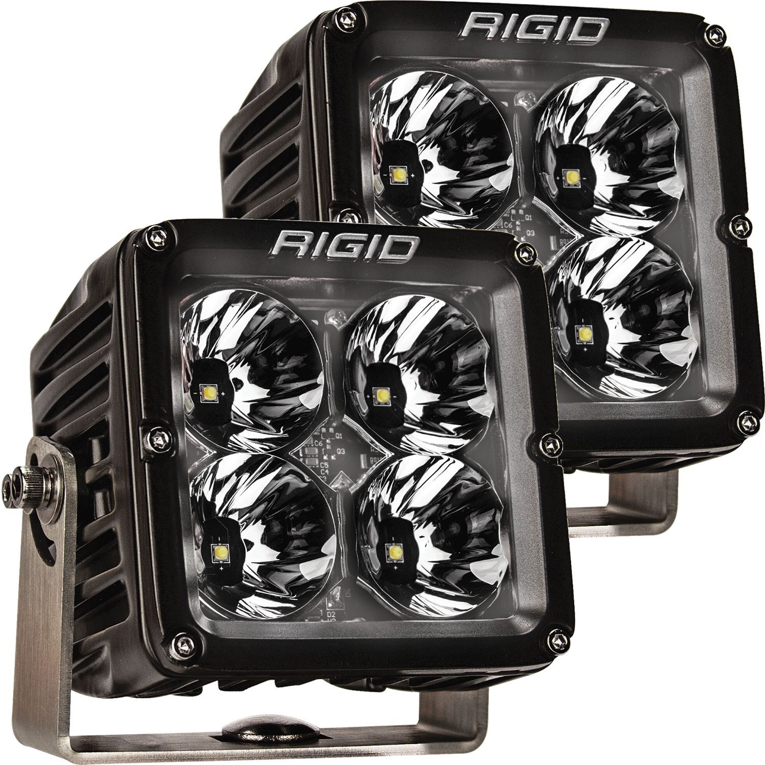 Radiance Plus Pod XL RGBW Pair LED Light Pods by Rigid Industries - 322053