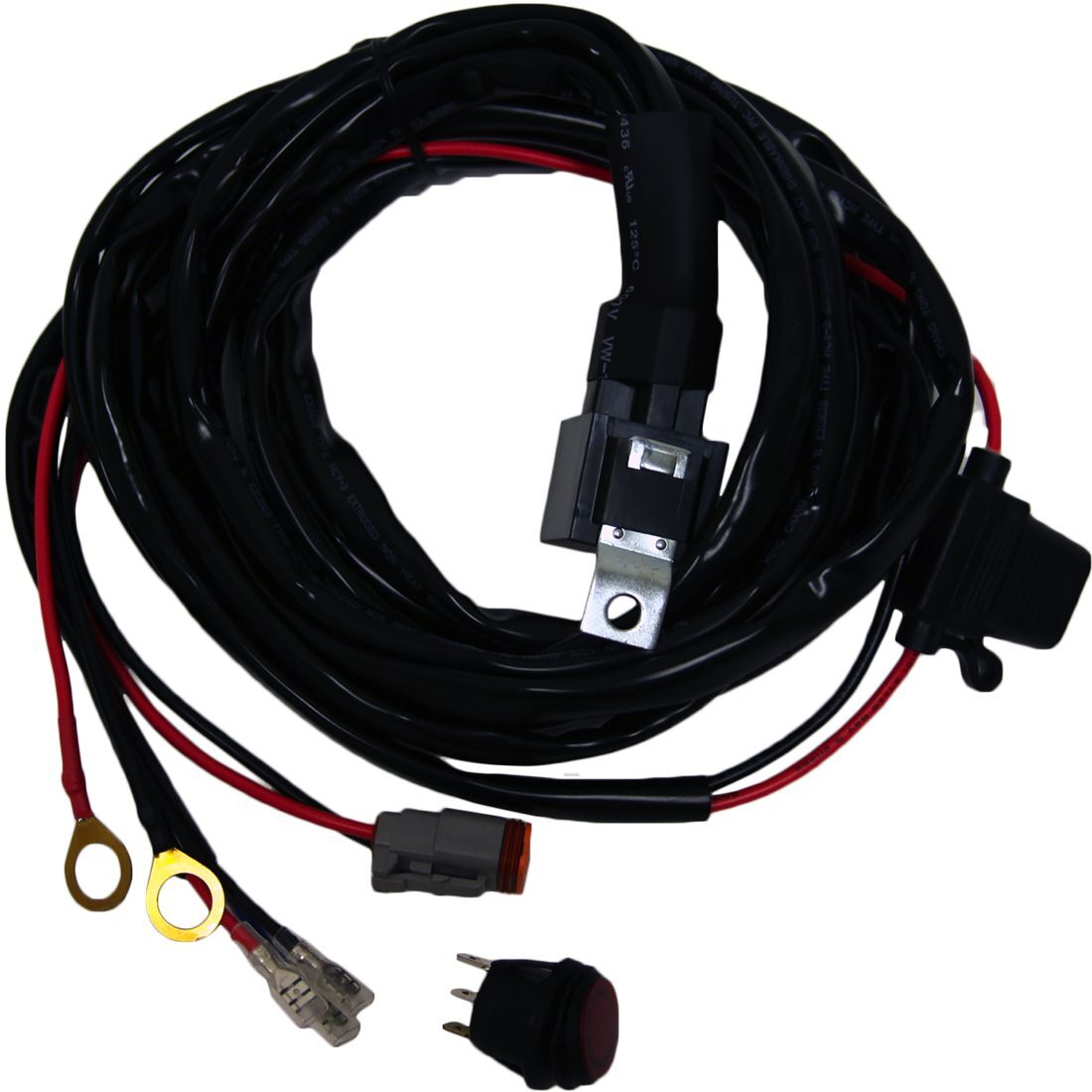High Power 20-50 Inch SR-Series and 10- 30 Inch E-Series Harness Wiring Harness by Rigid Industries - 40193
