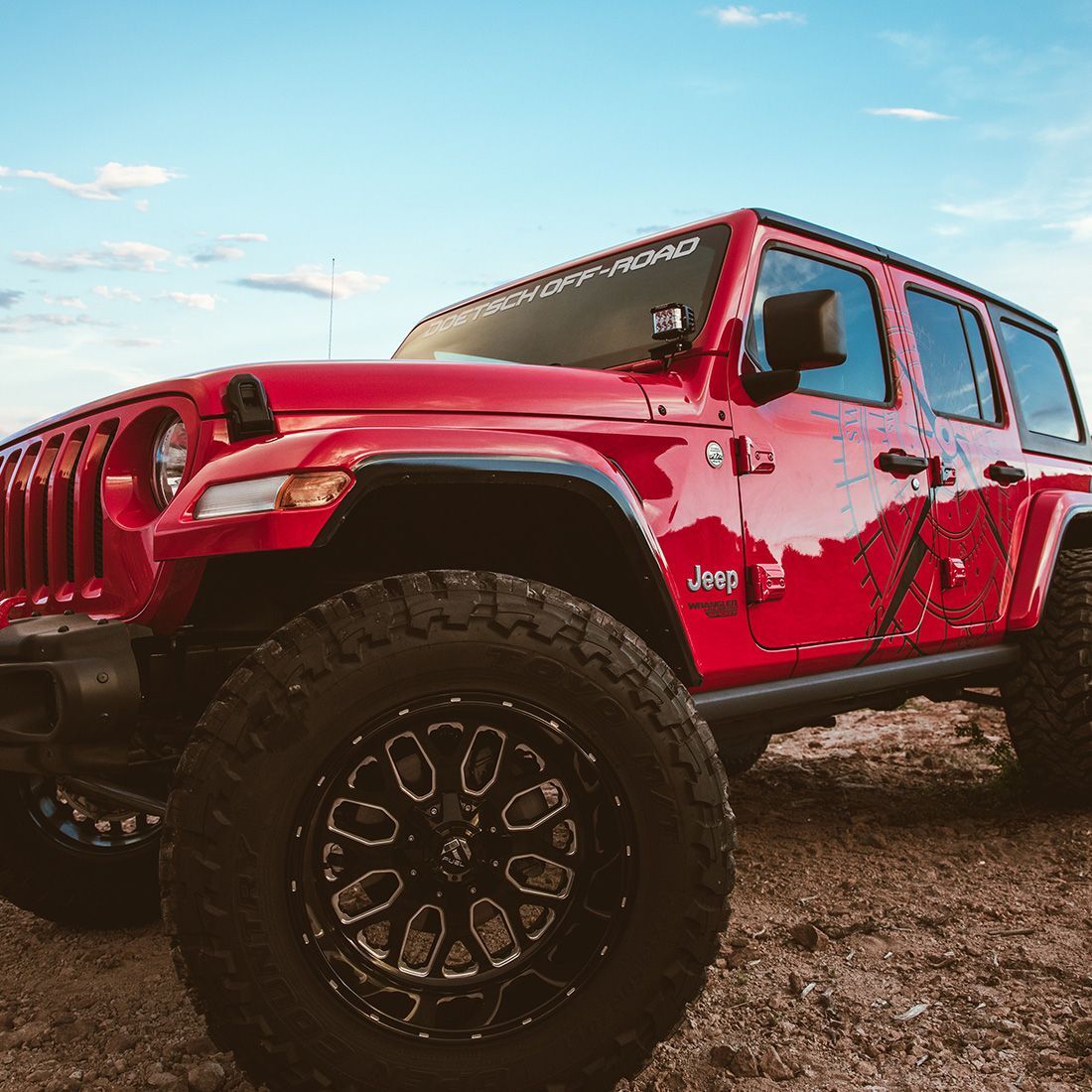 2018-2021 Jeep Wrangler JL A-Pillar Mount Mounting Brackets (LED Lighting) by Rigid Industries