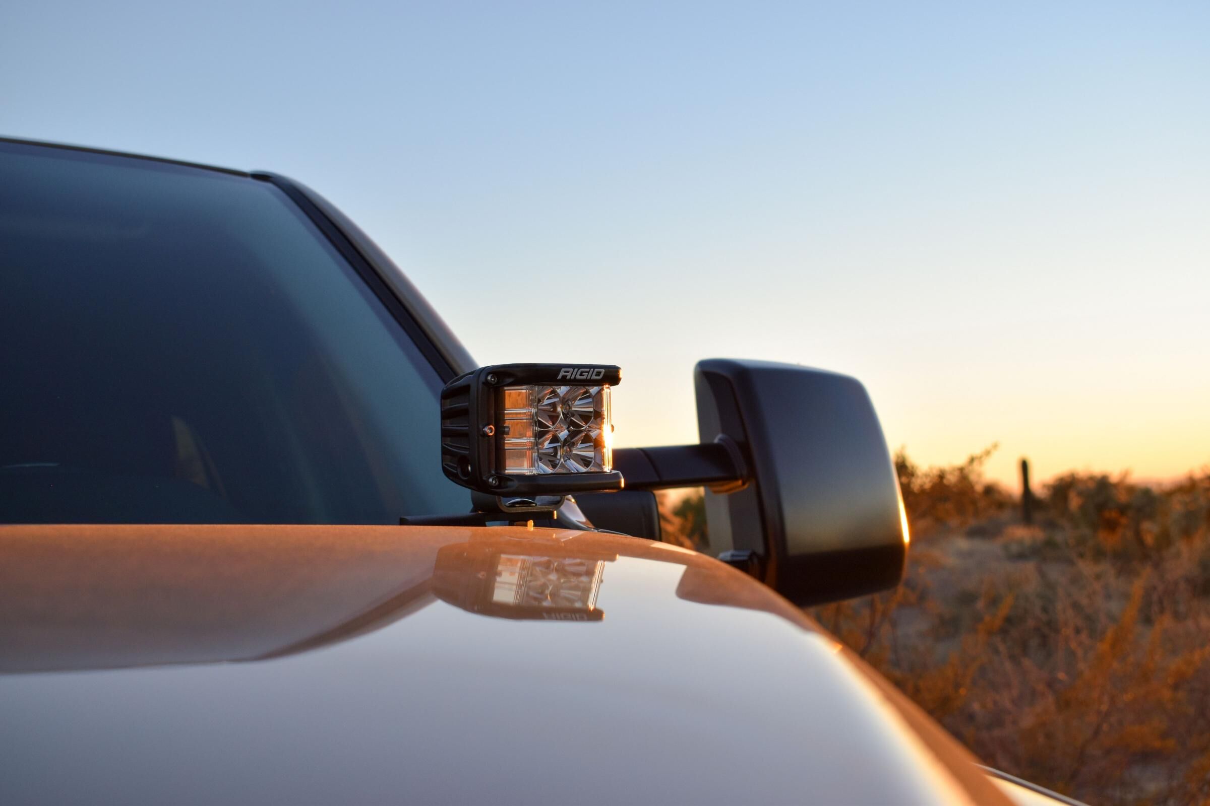 2014-2020 Toyota Tundra A-Pillar Mount Fits 360-Series D-Series D-SS Mounting Brackets Exterior LED Lighting by Rigid Industries
