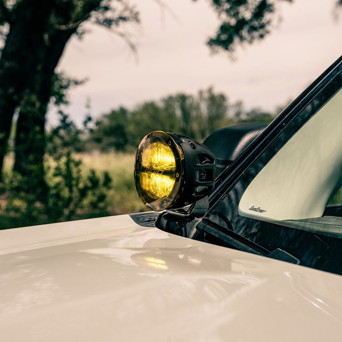 2021-2024 Ford Bronco A-Pillar LED Light Mount, Fits 360-Series, D-Series A Pillar LED Light Mount by Rigid Industries