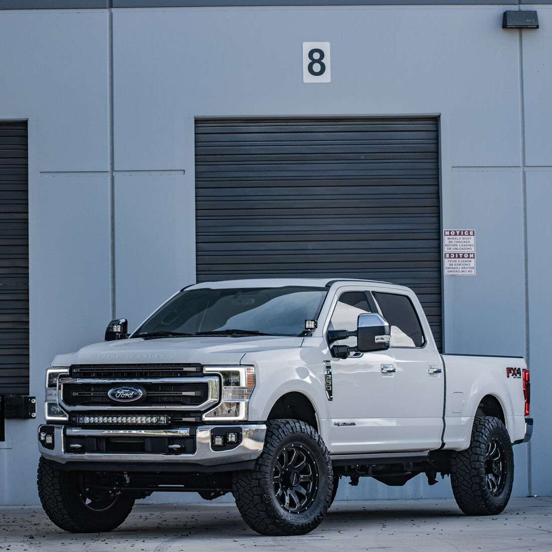 2020-2023 Ford F-250 Super Duty/F-350 Super Duty Bumper Bar Mount Mounting Brackets Exterior LED Lighting by Rigid Industries