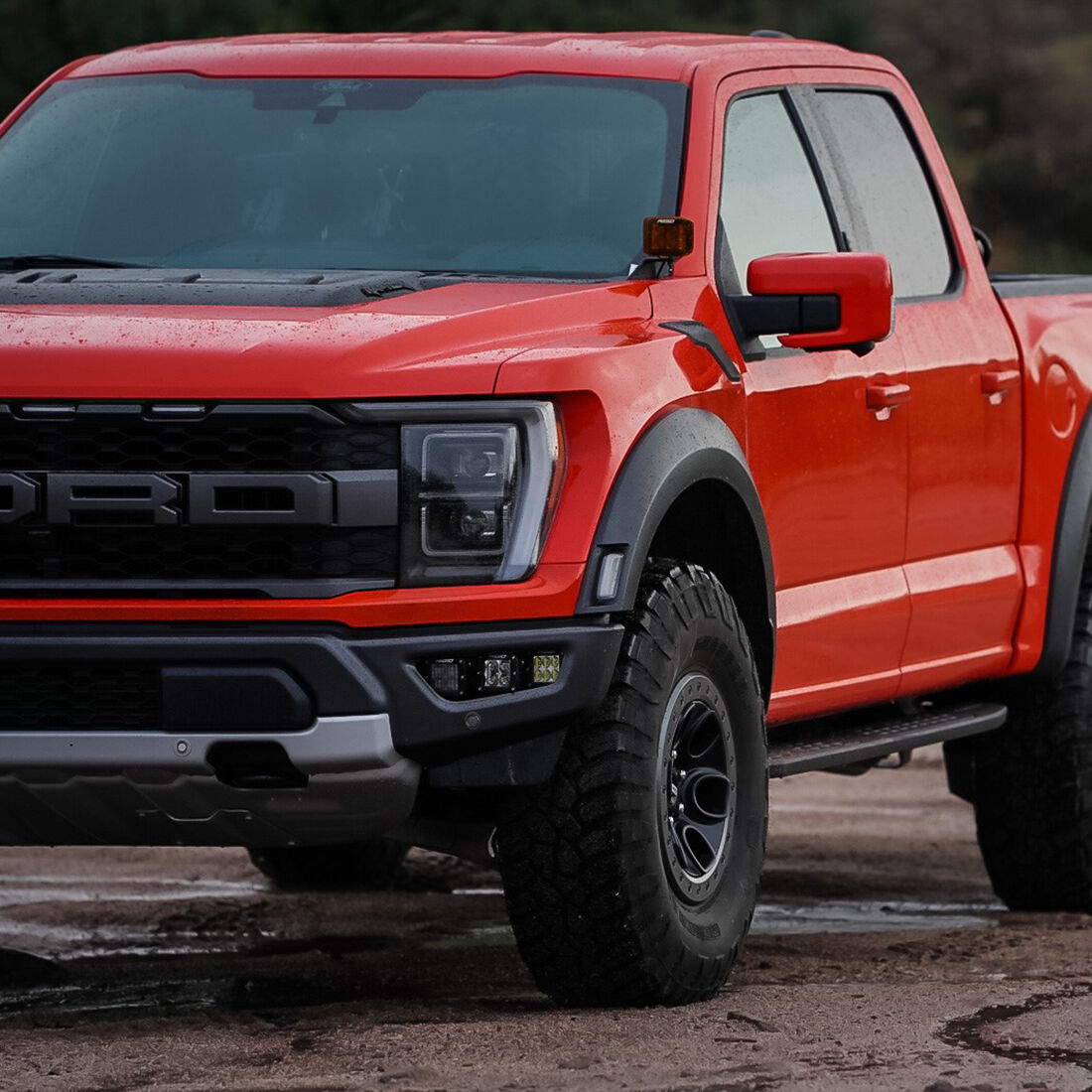 2021-2023 Ford Raptor Raptor Triple Fog Light Kit Fog LED Lights by Rigid Industries