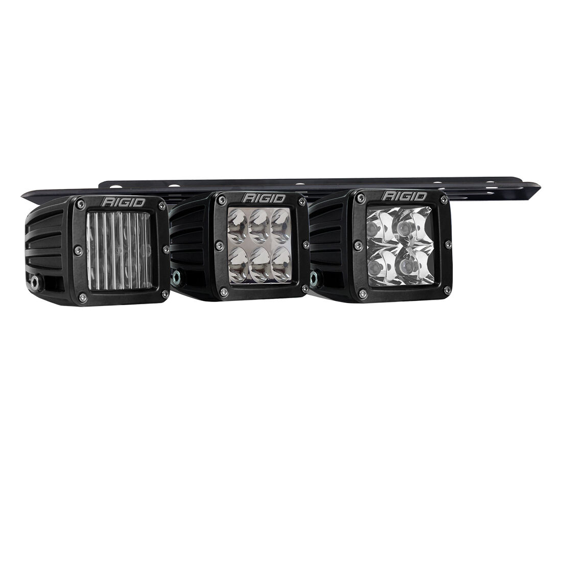 2021-2023 Ford Raptor Raptor Triple Fog Light Kit Fog LED Lights by Rigid Industries