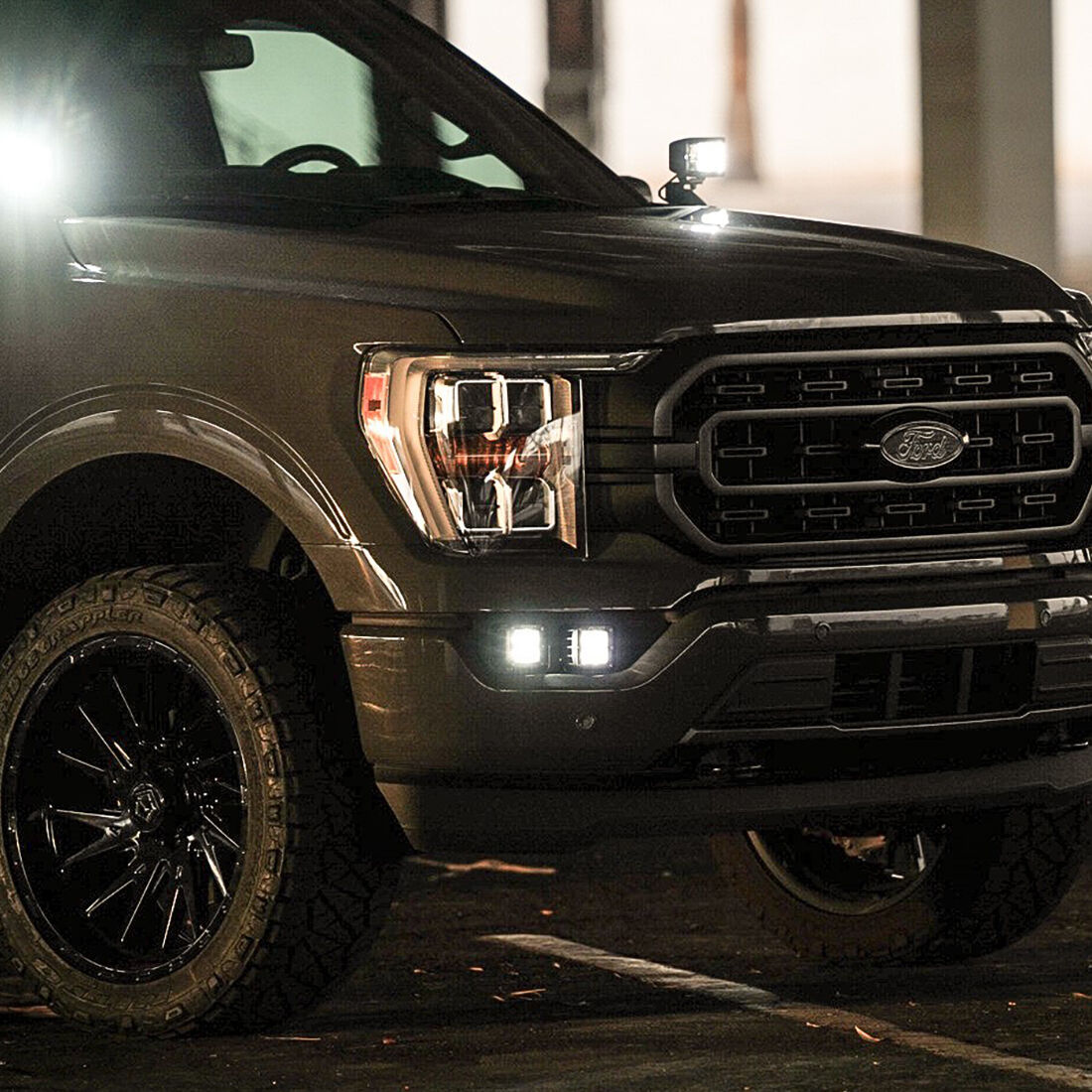 2021-2023 Ford F-150 Dual Fog Light Kit Fog LED Lights by Rigid Industries