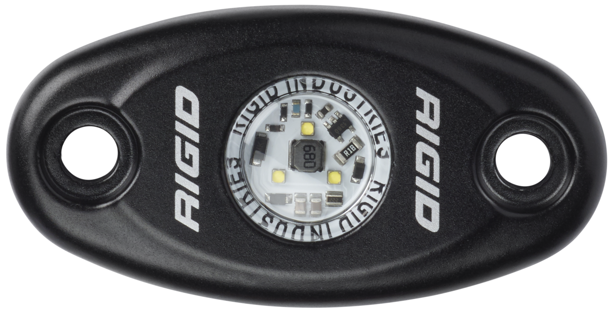 High Power Black Housing Cool White A-Series Auxiliary LED Light by Rigid Industries - 480093