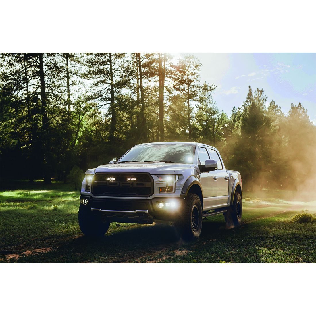 Diffused Surface Mount Pair D-Series Pro Auxiliary LED Light by Rigid Industries