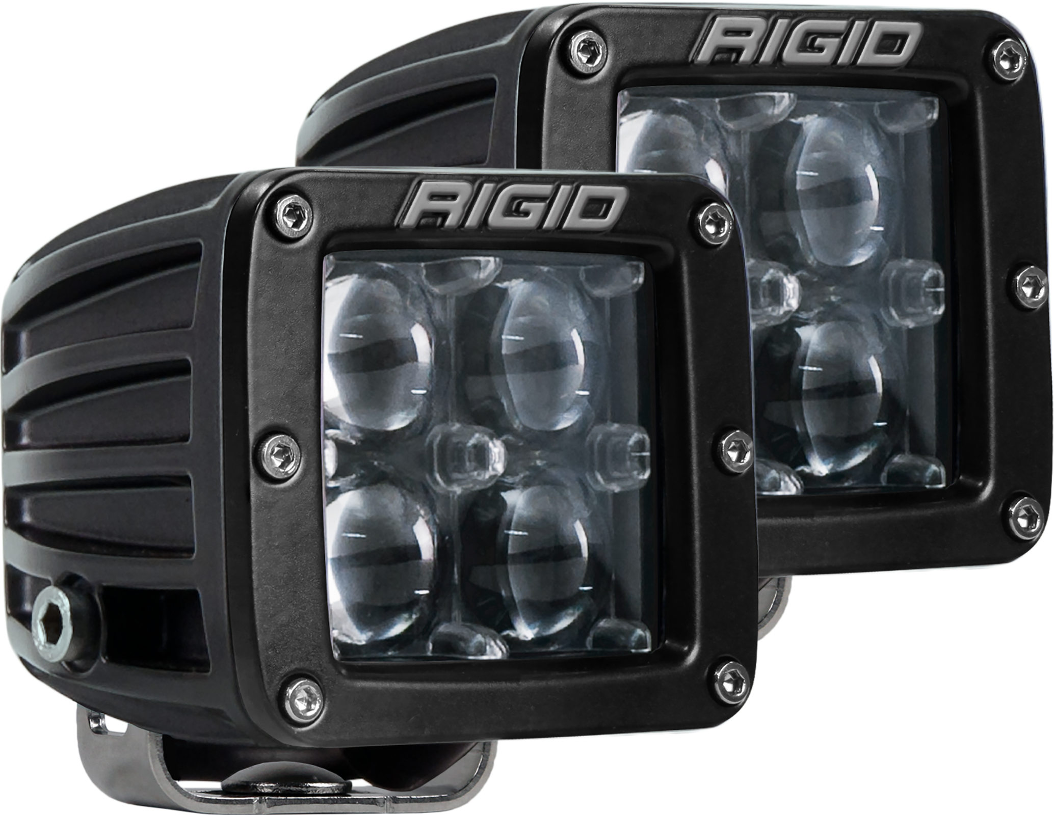 Hyperspot Surface Mount Pair D-Series Pro Auxiliary LED Light by Rigid Industries - 504713