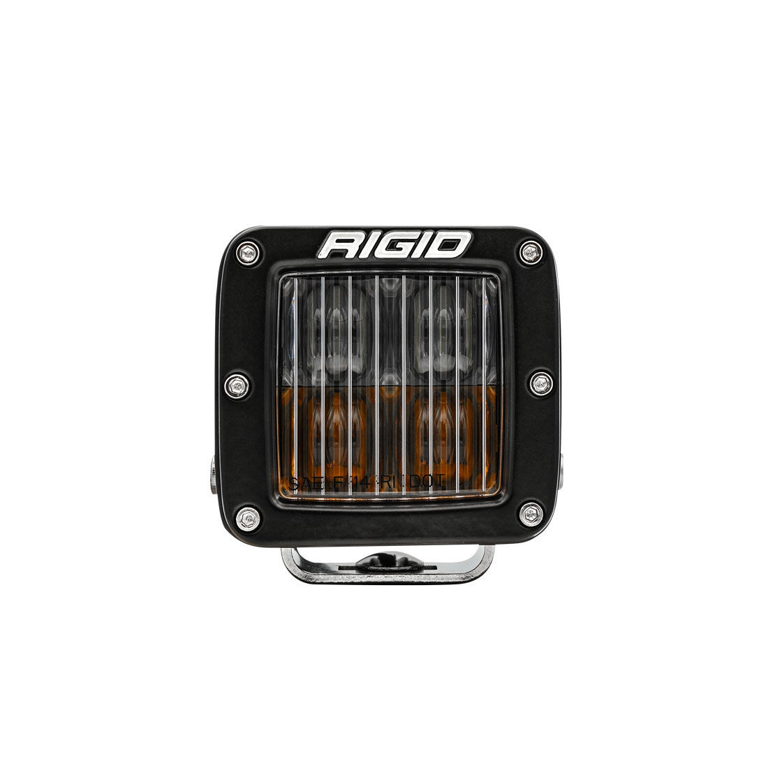 D-Series SAE Fog Yellow/White Pair LED Light Pods by Rigid Industries - 50482