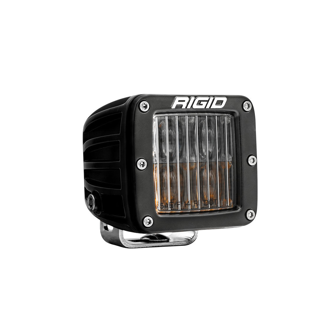 D-Series SAE Fog Yellow/White Pair LED Light Pods by Rigid Industries