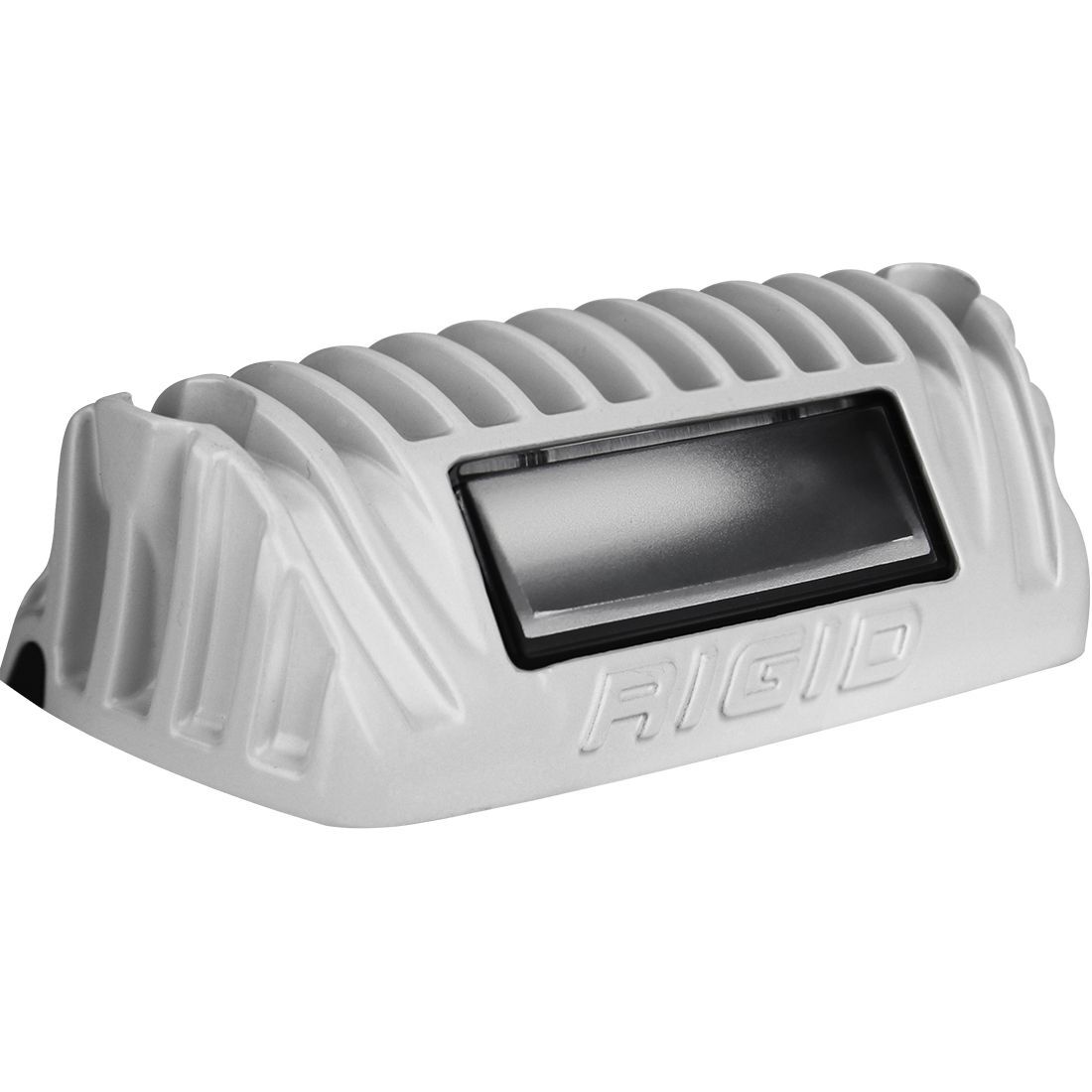 1x2 65 Degree DC Power Scene Light White Housing Auxiliary LED Light by Rigid Industries - 86620