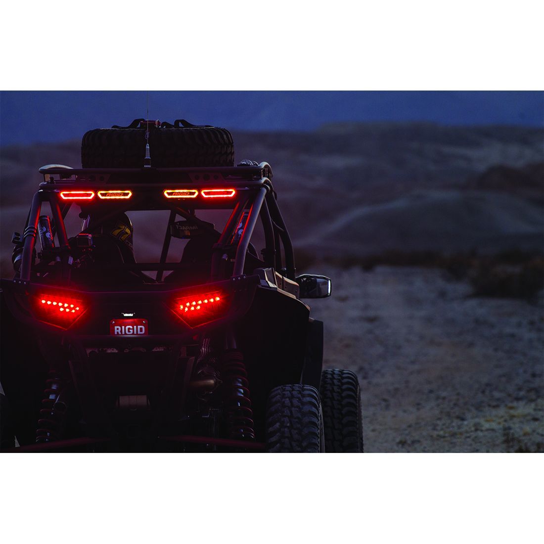 Tail Light Amber Chase Auxiliary LED Light by Rigid Industries