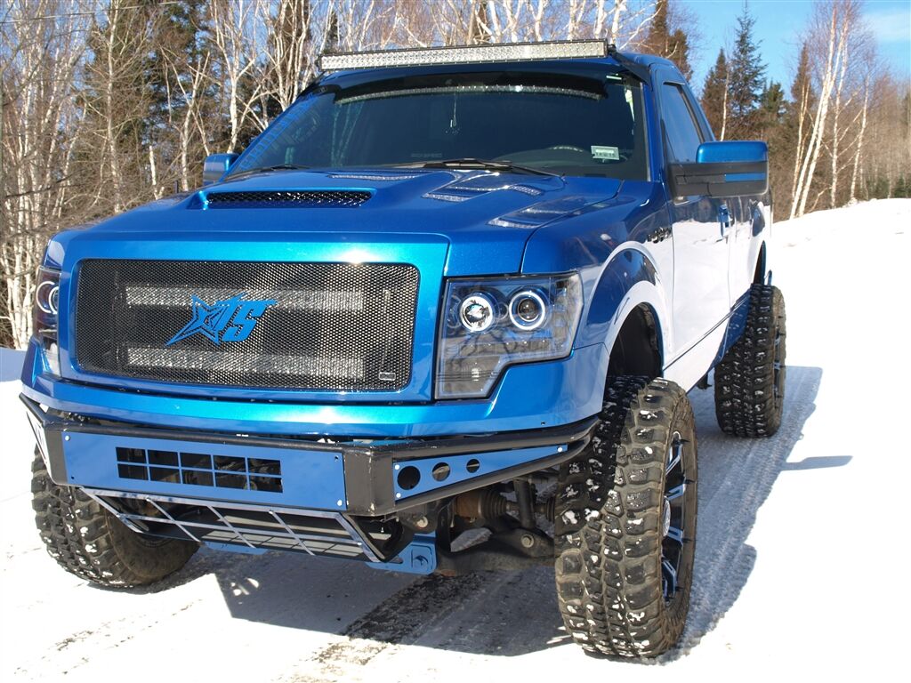 2009-2013 Ford F-150 RKS Fiberglass Ram Air Hood