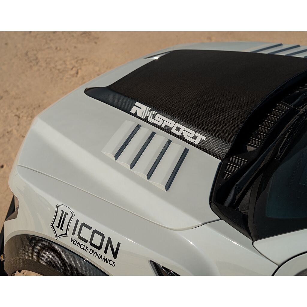 2017-2020 Ford F-150 Raptor Ram Air Hood with Carbon Fiber Scoop
