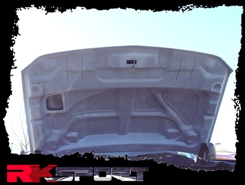 2007-2010 Chevrolet Silverado 3500 HD RKS Fiberglass Ram-Air Extractor Hood