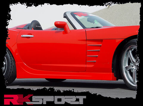 2007-2009 Saturn Sky 2dr RKS Poly Urethane Side Skirts 2PC