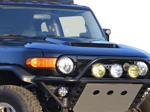 2007-2014 Toyota FJ Cruiser RKS Fiberglass Ram Air Extractor Hood