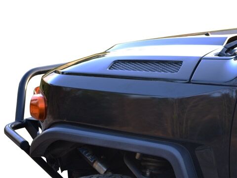 2007-2014 Toyota FJ Cruiser RKS Fiberglass Ram Air Extractor Hood