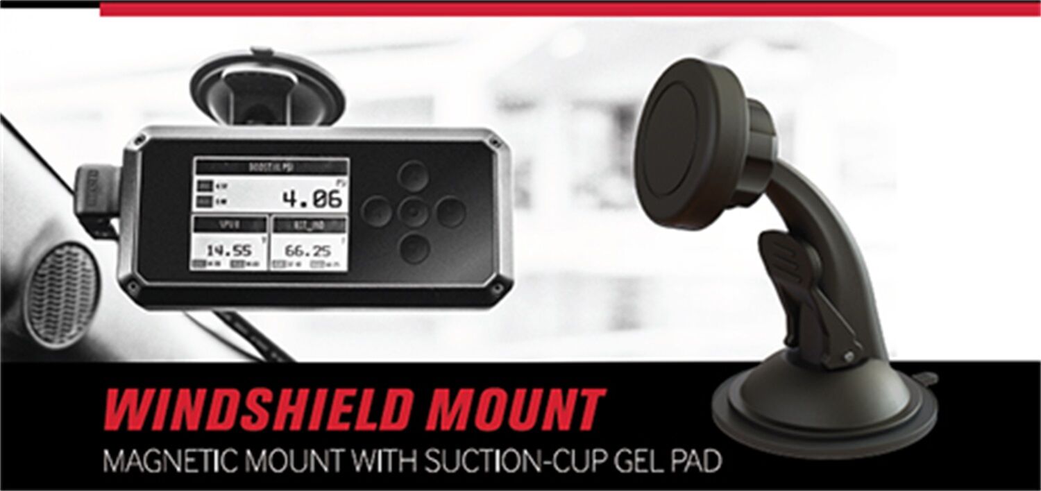 SCT Performance BDX Magnetic Window Mount 90 Degree Elbow Heavy Duty Suction Cup
