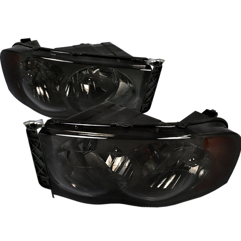 2002-2005 Dodge Ram Smoke Euro Headlights-2LH-DGP02G-RS