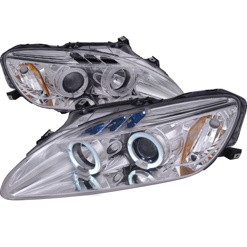 2000-2003 Honda S2000 Halo Chrome Projector Headlights - 2LHP-S2K00-TM