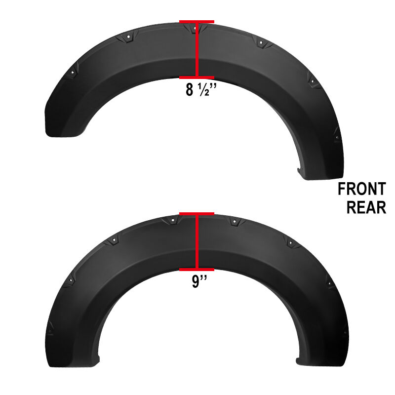 2017-2021 Ford F-250/F-350/F-450/F-550 SuperDuty Fender Flares