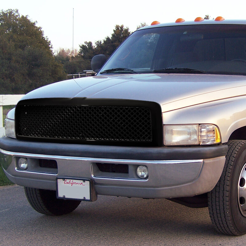 1994-2001 Dodge Ram 1500/2500/3500 Gloss Black Front Grille - HG-RAM94JM-JL
