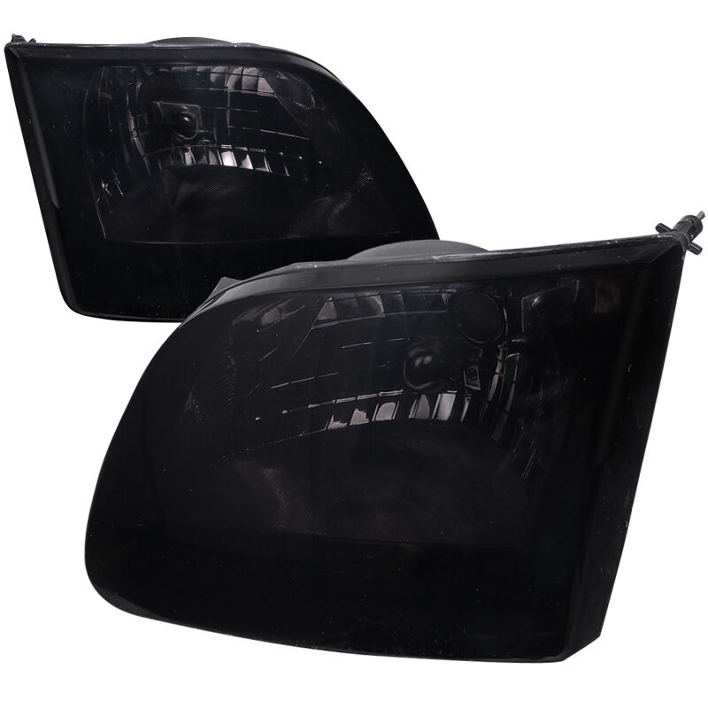 1997-2003 Ford F150 Smoke Euro Headlights-LH-F15097G-ABM
