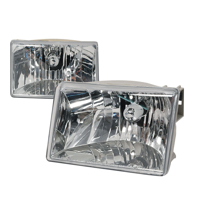 1993-1998 Jeep Grand Cherokee Chrome Euro Headlights-LH-GKEE93-KS