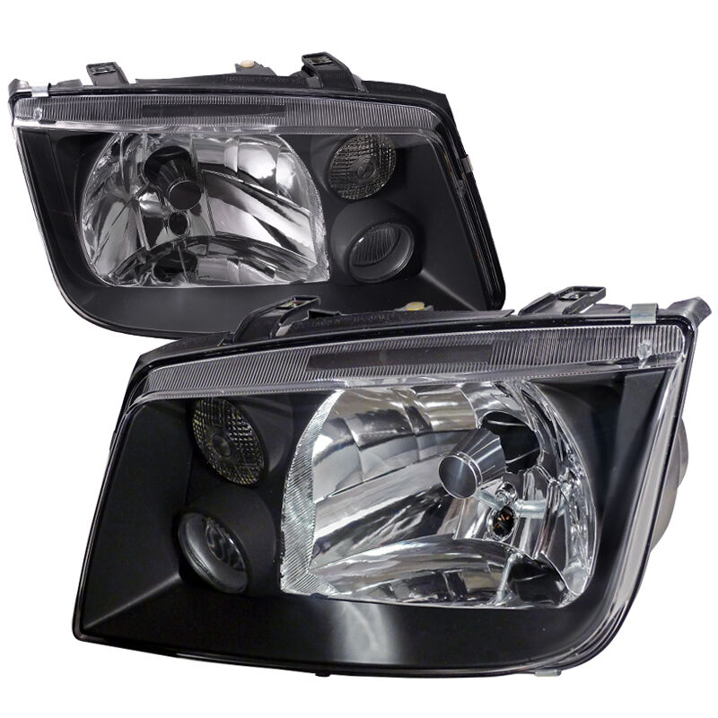 1999-2004 VW Jetta Black Euro Headlights-LH-JET99JM-RS