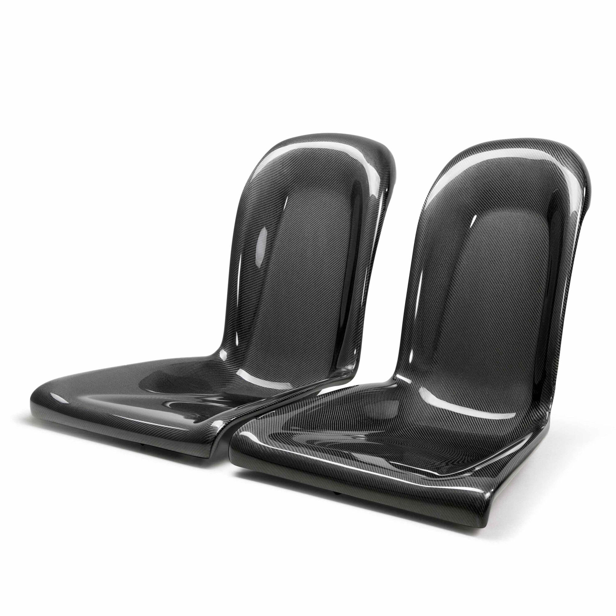 2009-2022 Nissan GTR Carbon Fiber Rear Seat Panels Pair by Seibon