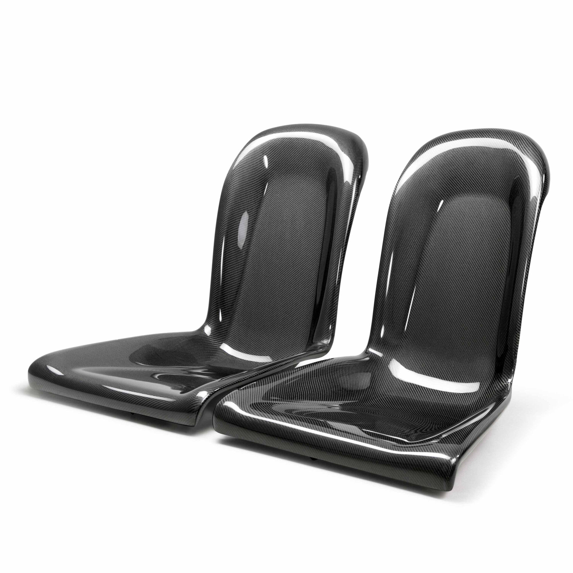 2009-2022 Nissan GTR Carbon Fiber Rear Seat Panels Pair by Seibon - BSP0910NSGTR