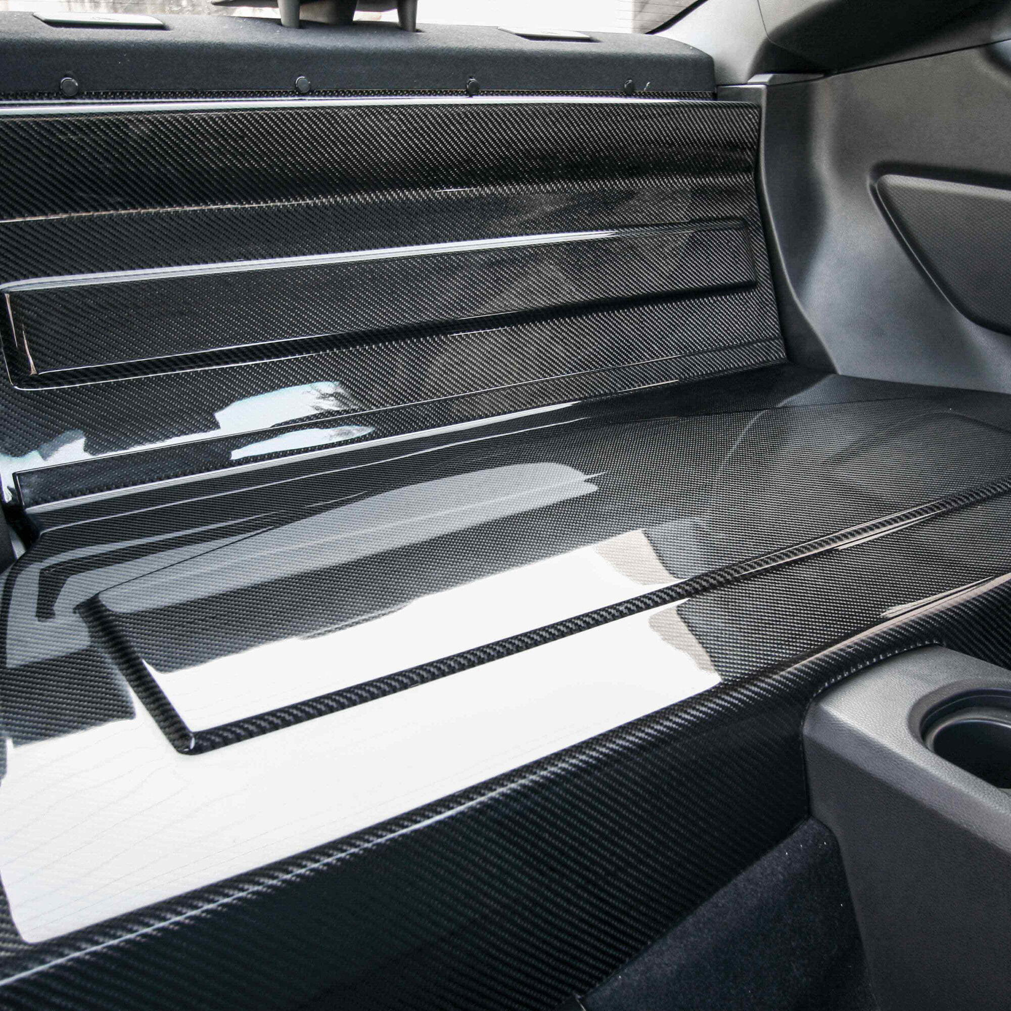 2017-2020 Toyota 86 Carbon Fiber Rear Seat Panels 2PC by Seibon
