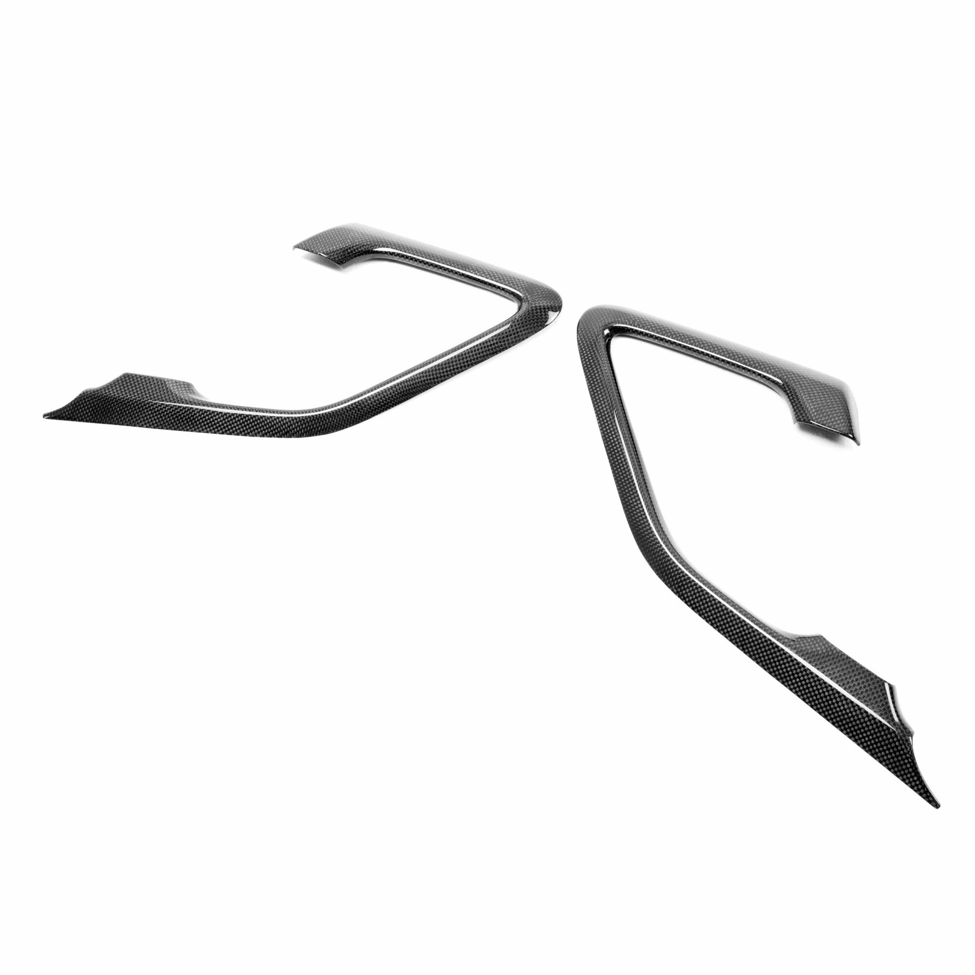 2009-2016 Nissan GTR Carbon Fiber interior Door Trim set (12 pcs) by Seibon