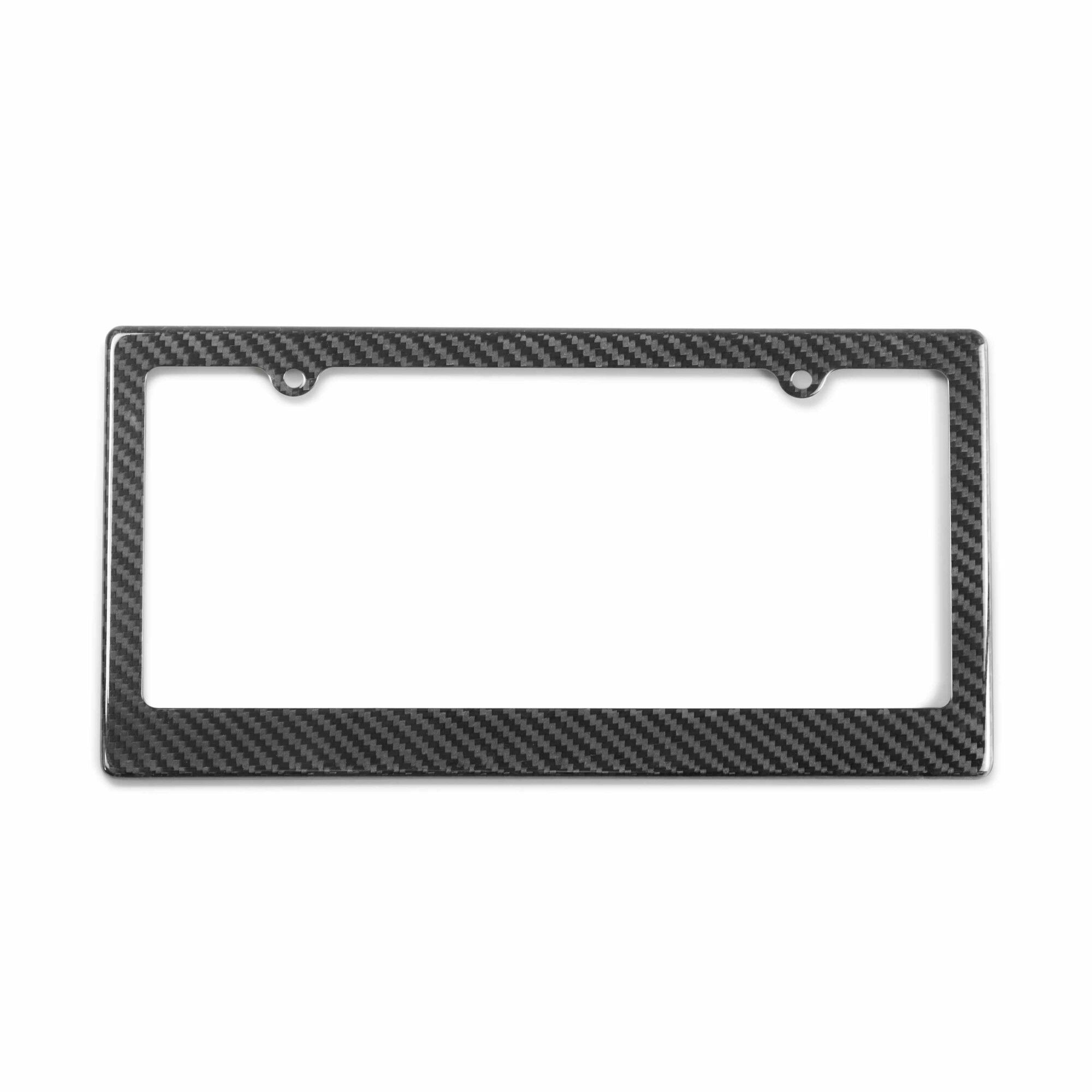 Universal Carbon Fiber License Plate frame (2 holes) by Seibon