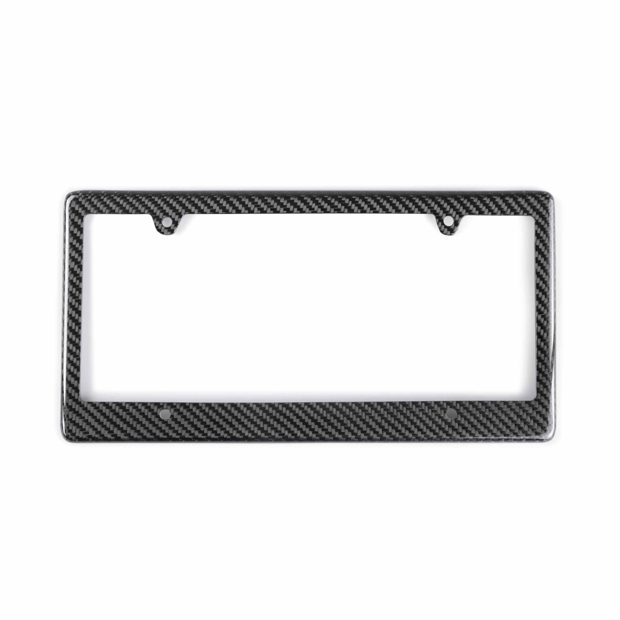 Universal Carbon Fiber License Plate frame (4 holes) by Seibon