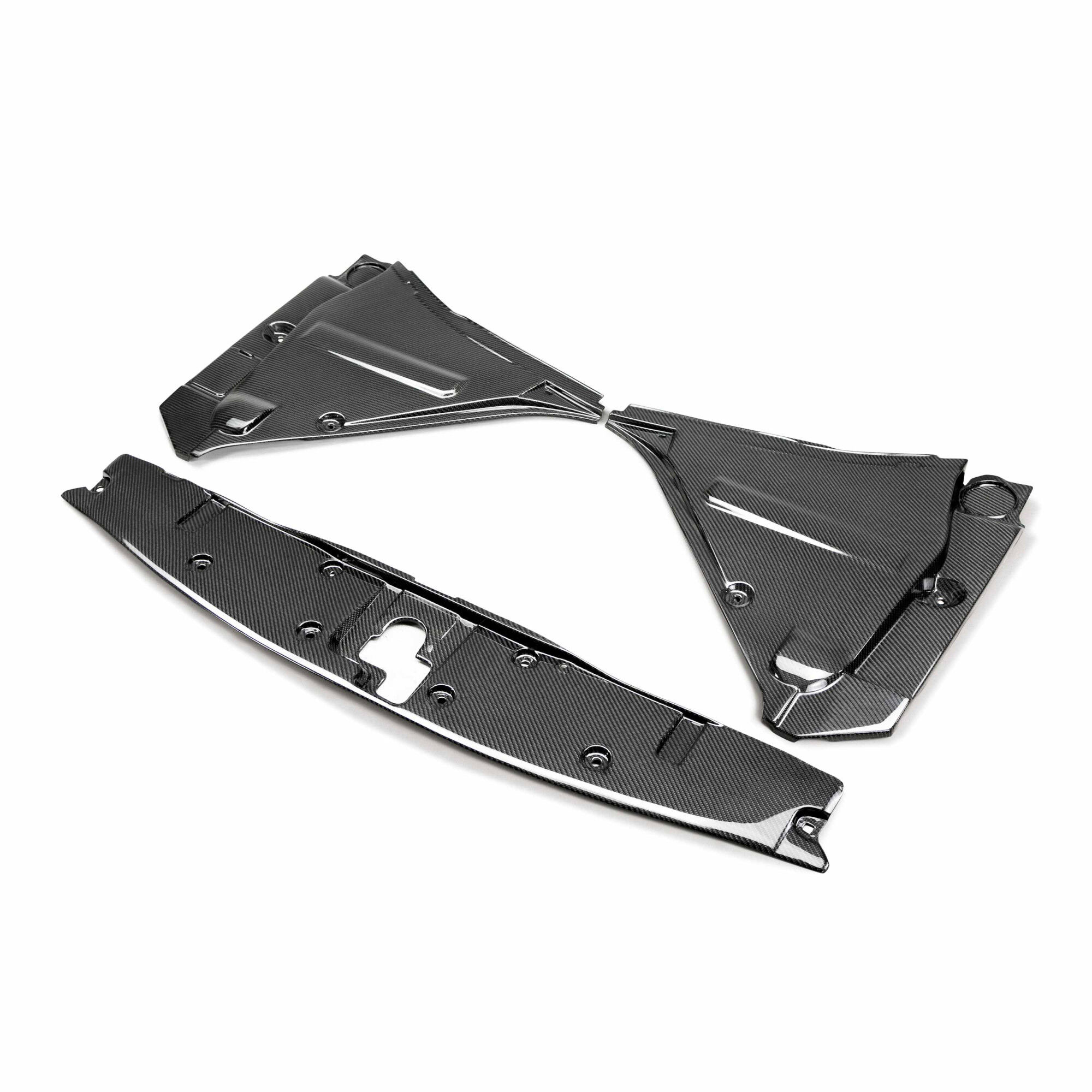 2009-2022 Nissan GTR Carbon Fiber Cooling Panel set 3PC by Seibon - CP0910NSGTR