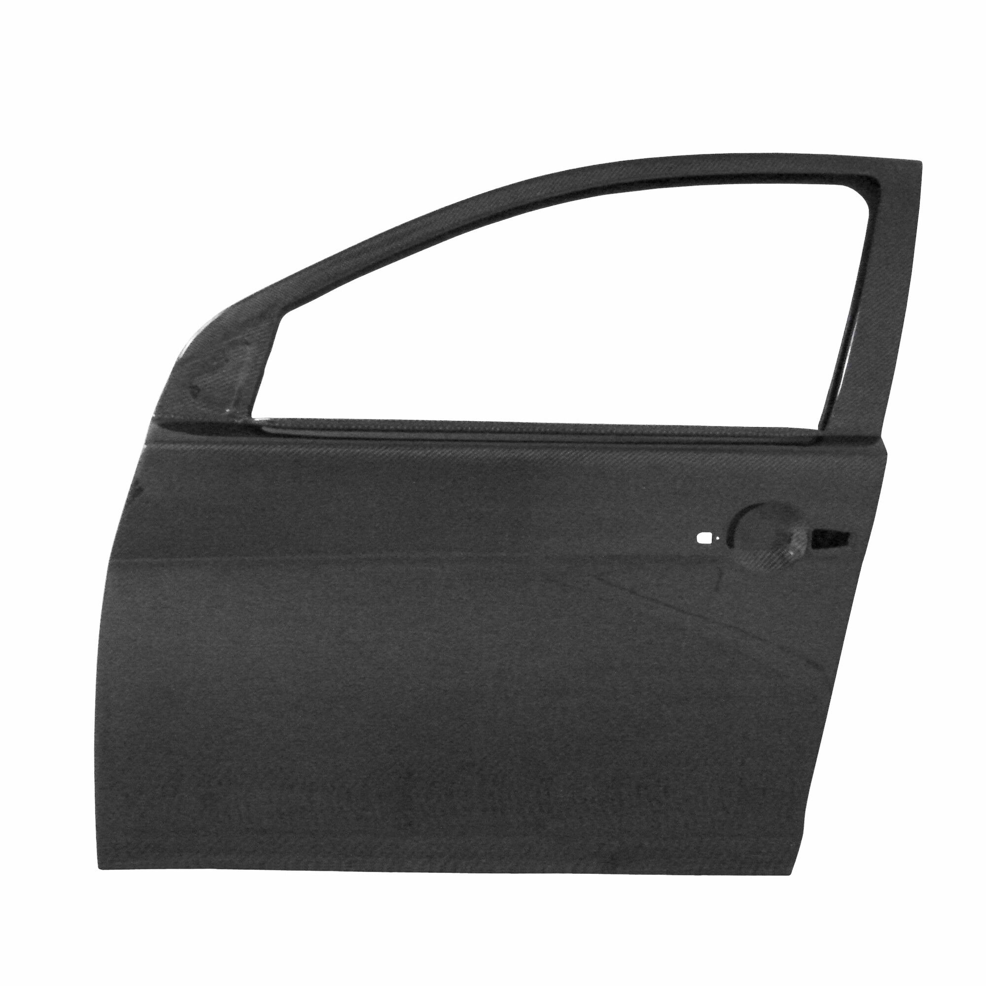 2008-2015 Mitsubishi Lancer EVO X Carbon Fiber Doors Front by Seibon - DD0809MITEVOX-F