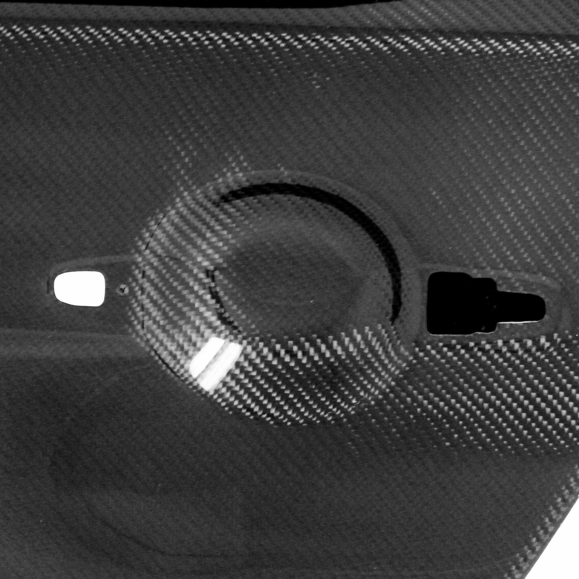 2008-2015 Mitsubishi Lancer EVO X Carbon Fiber Doors Rear by Seibon